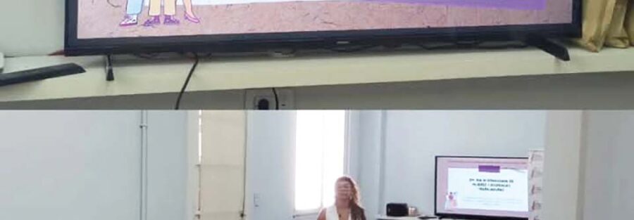 Taller sobre violencia laboral por motivos de género, realizado en la sede de la Federación de Profesionales del GCABA. 04/03/2026.