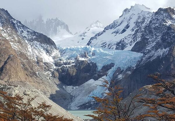 Glaciar Piedras Blancas - Santa Cruz. Foto: Dra. Laura Zalazar