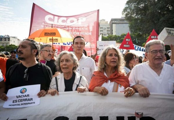 Marcha federal de salud