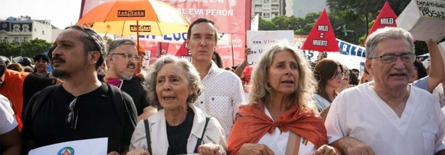 Marcha federal de salud