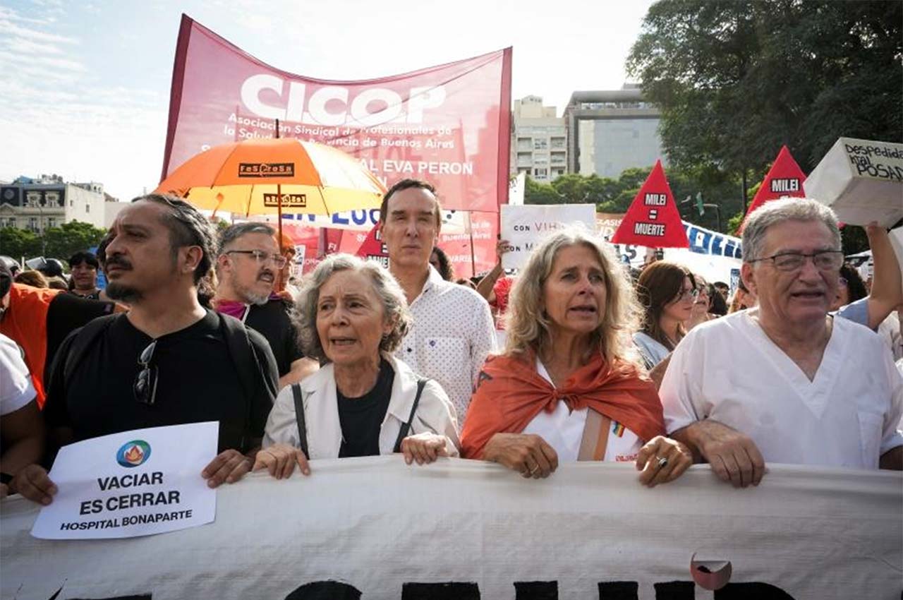 Marcha federal de salud