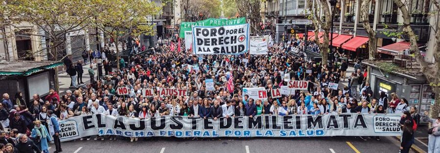 Marcha Federal de Salud: en defensa de la salud pública y sus trabajadores