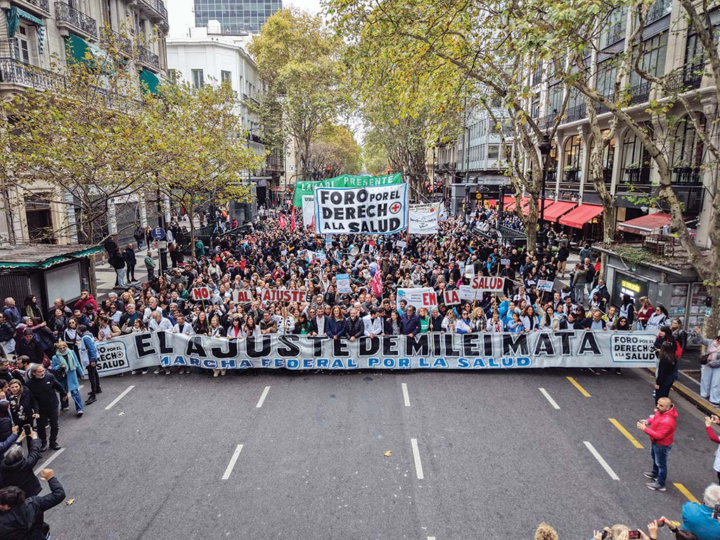 Marcha Federal de Salud: en defensa de la salud pública y sus trabajadores